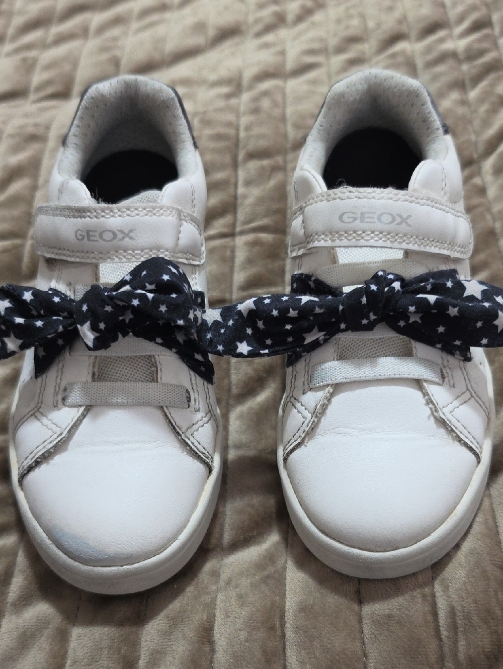 Geox Kids' White Sneakers